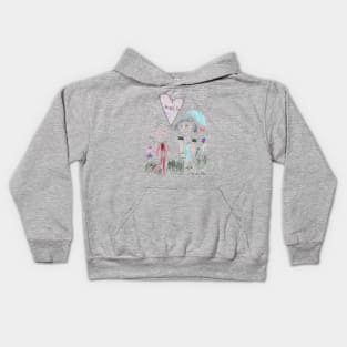 Princess Wedding Kids Hoodie